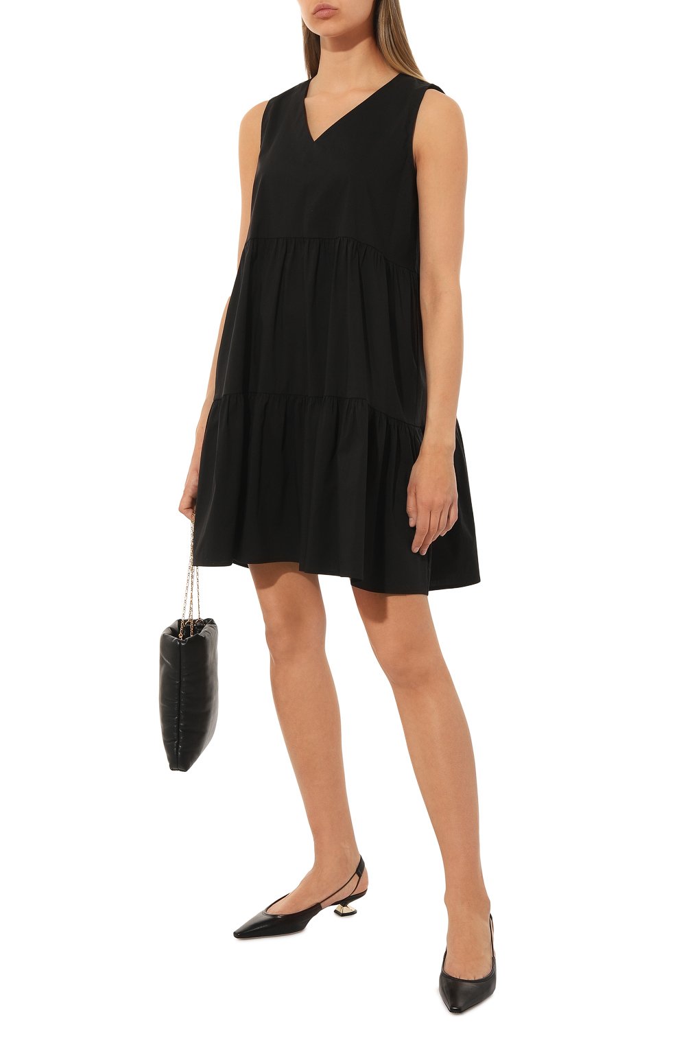 Хлопковое платье PIETRO BRUNELLI, арт. AG0443/C02937, фото 2