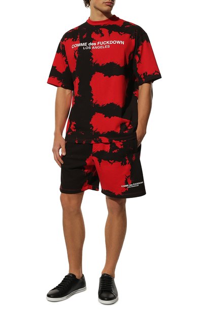 Хлопковая футболка COMME DES FUCKDOWN, арт. CDFU1644STMM, фото 2