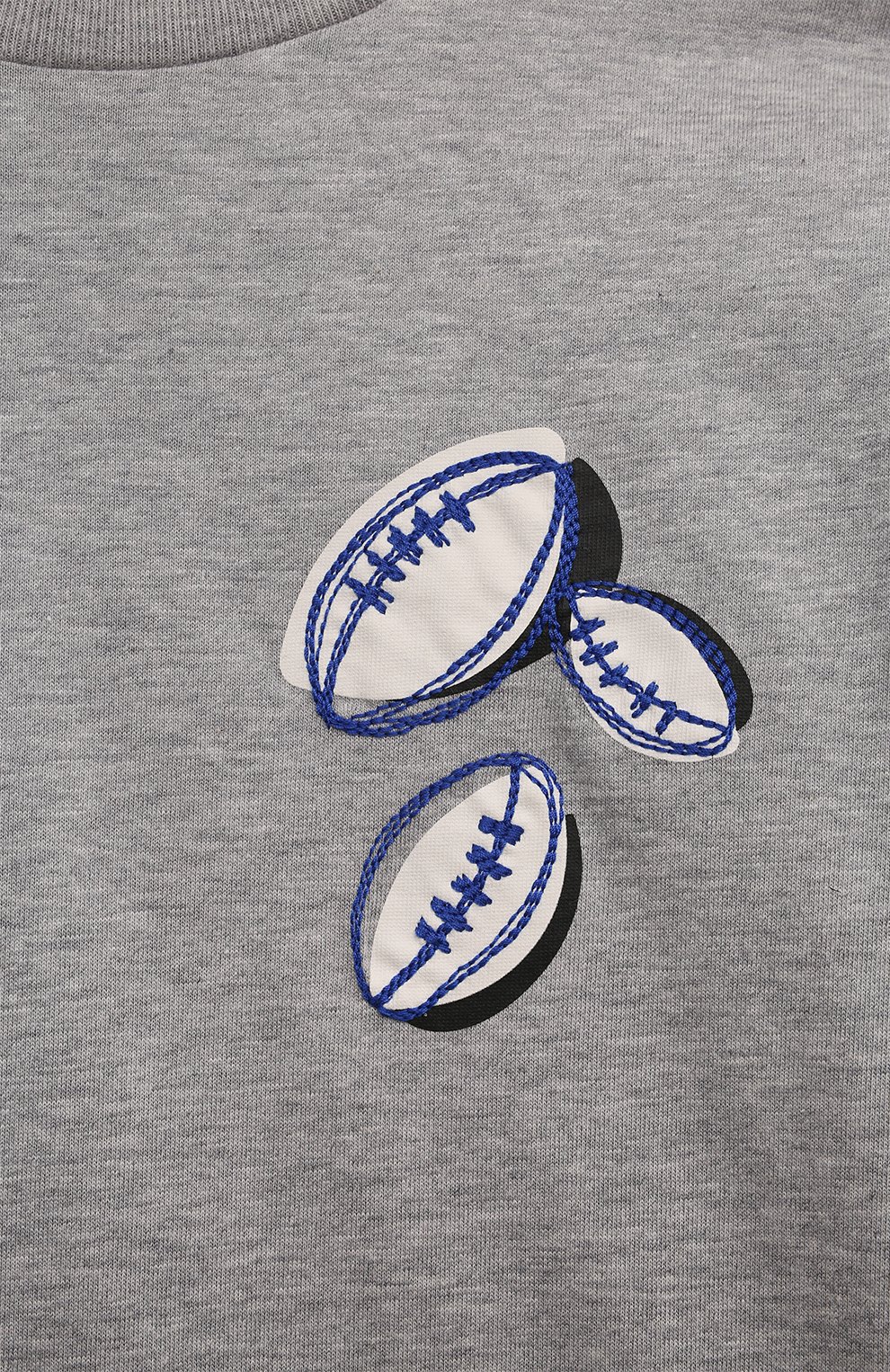 Хлопковый лонгслив IL GUFO, арт. A24TA353MF002/5A-8A, фото 3