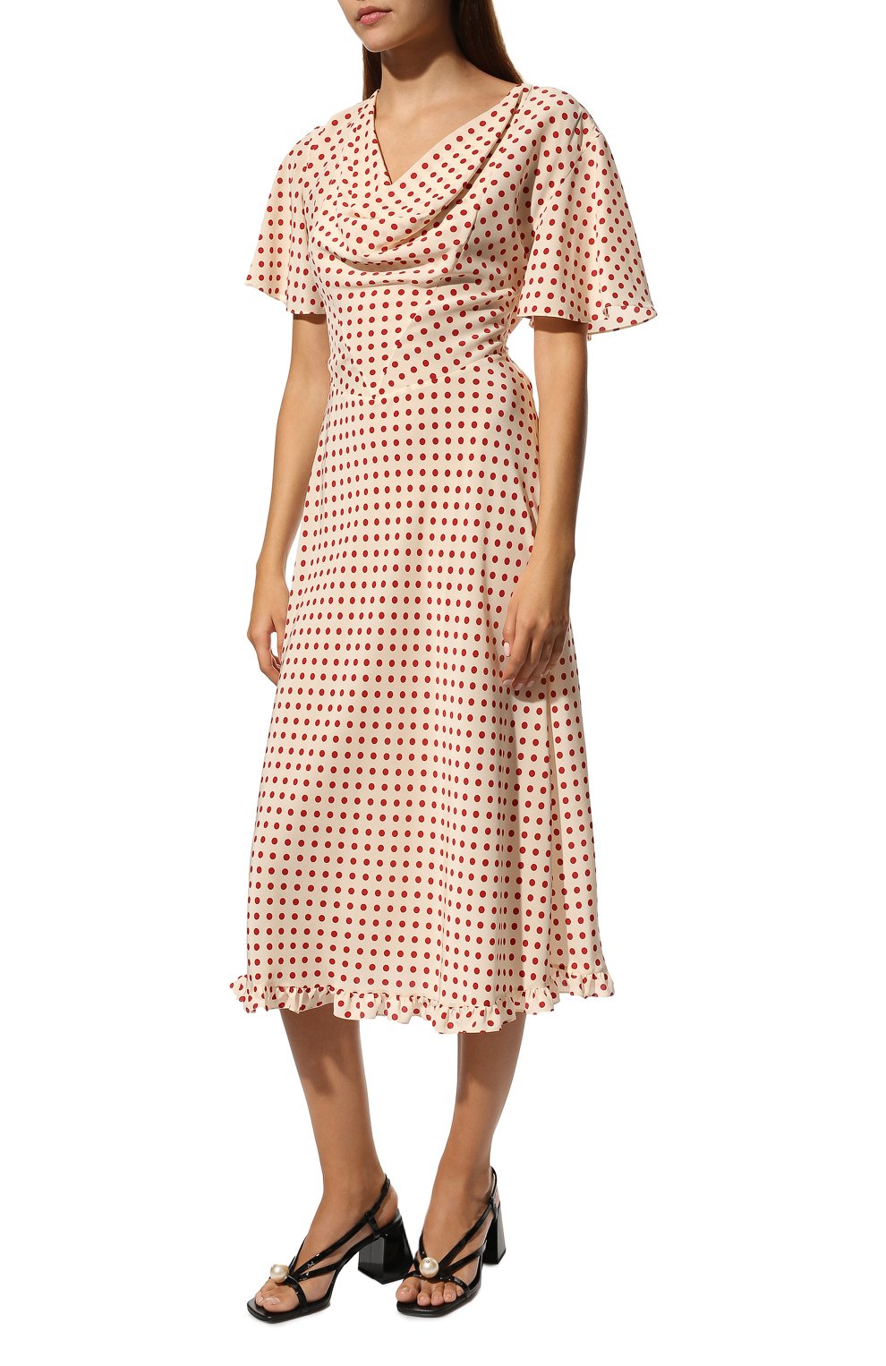 Шелковое платье MIU MIU, арт. MF4507-10MB-F059I, фото 3