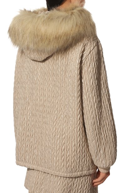 Куртка с меховым воротником MIU MIU, арт. ML771-1ZQU-F0770, фото 4