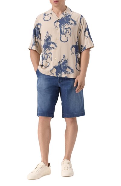 Рубашка из вискозы BOSS ORANGE, арт. 50538280, фото 2