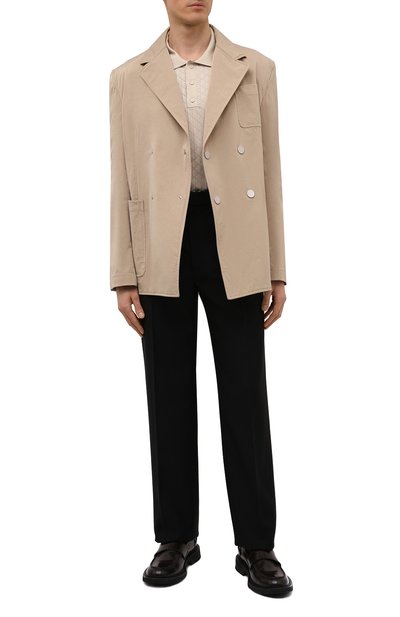 Шелковое поло BOTTEGA VENETA, арт. 682473/V1L00, фото 2