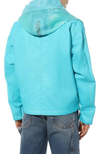 Куртка STONE ISLAND бирюзового цвета по цене 105000 руб., арт. 781540623, фото 4 Куртка STONE ISLAND, арт. 781540623, фото 4