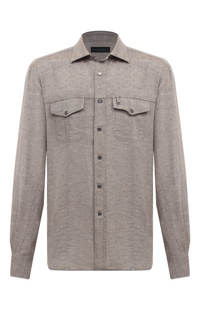 Мужская льняная рубашка STEFANO RICCI, арт. MC007067/TX0001