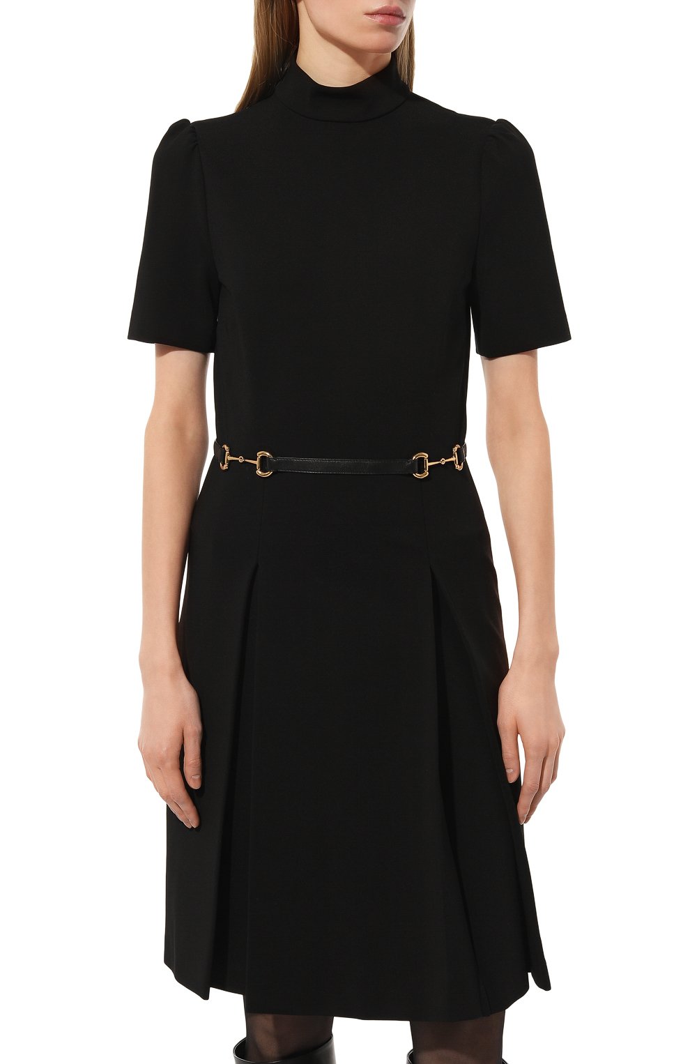 Платье из вискозы GUCCI, арт. 598881 XJBYO, фото 3