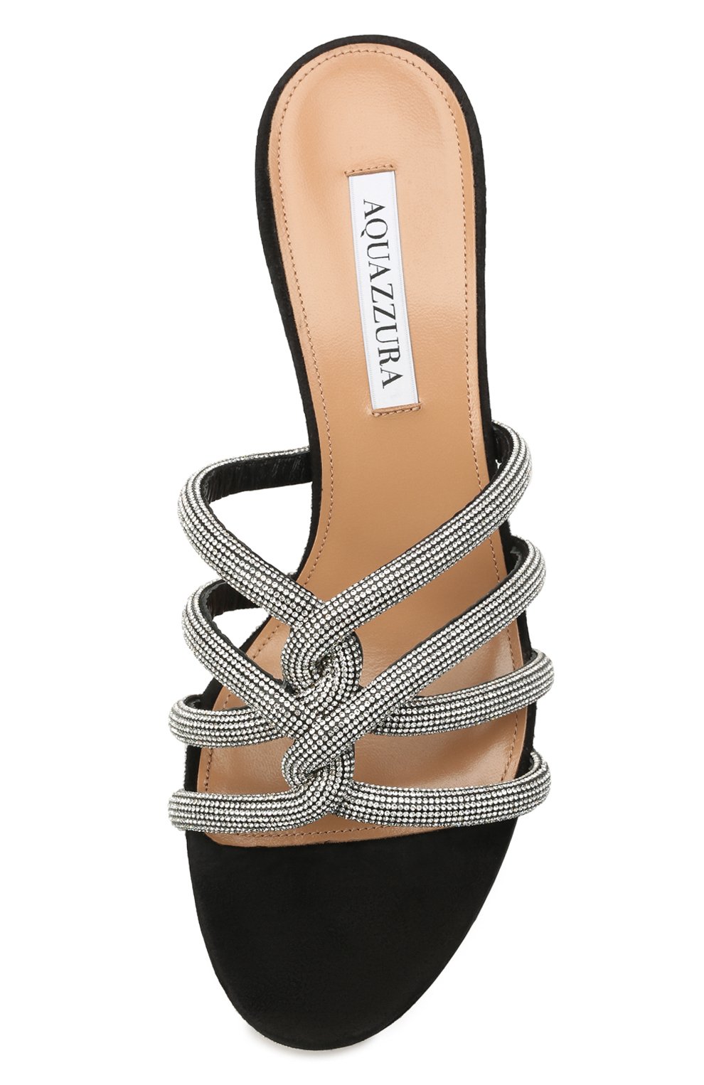 Кожаные мюли AQUAZZURA, арт. MDTMIDS0-SUE-000, фото 5