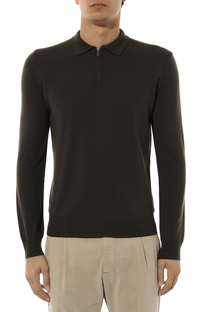 Шерстяное поло CORNELIANI, арт. 94M50F-9425100, фото 3