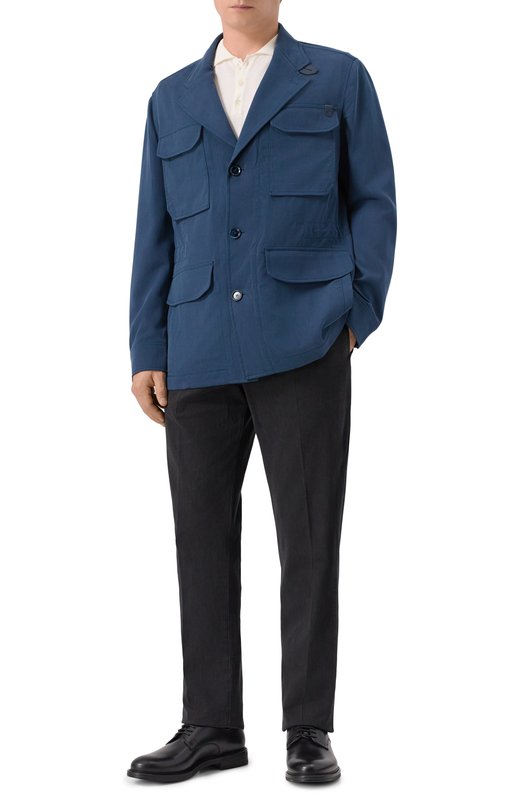Брюки Kiton UPLACRK0106H22 Чёрный  UPLACRK0106H22 Фото 2