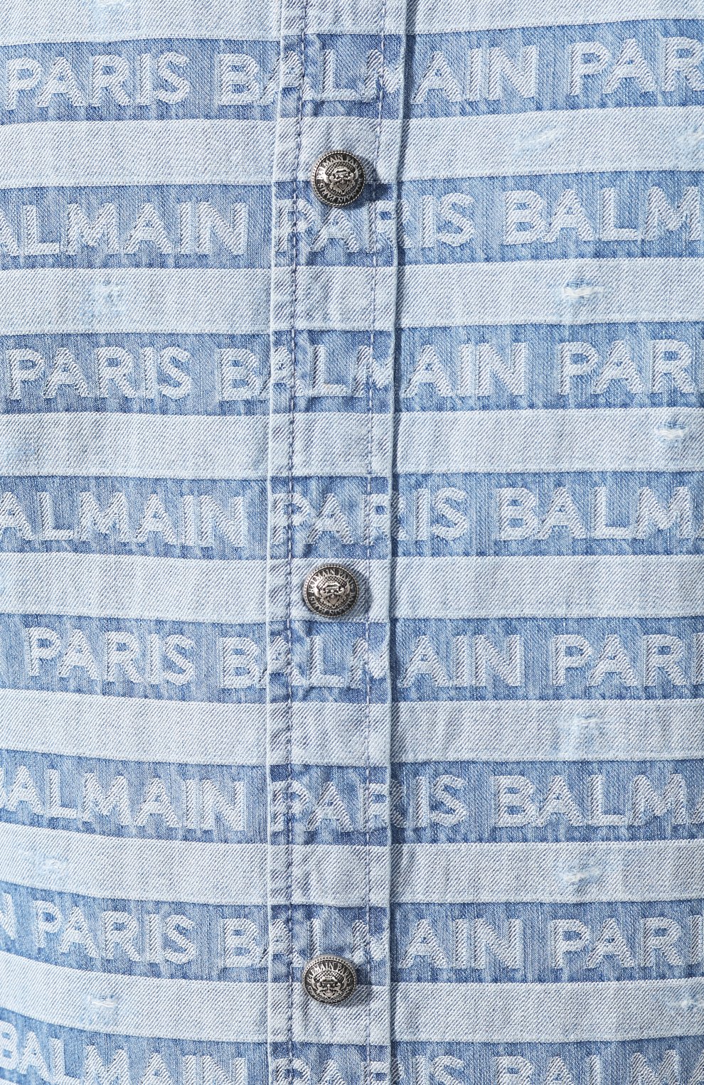 Джинсовая рубашка BALMAIN, арт. SH12297/Z108, фото 5