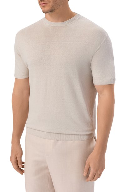 Льняной джемпер CORNELIANI, арт. 27M571/2725135, фото 3