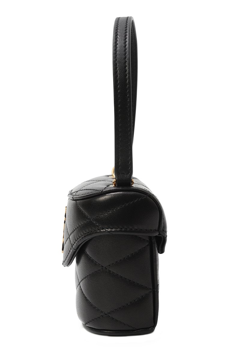 Женская сумка june micro SAINT LAURENT черного цвета, арт. 766793/1EL07 | Фото 4 (Размер: mini; Автоматизация состава: Проставлено; Автоматизация ТО: Проставлено; Материал: Натуральная кожа)