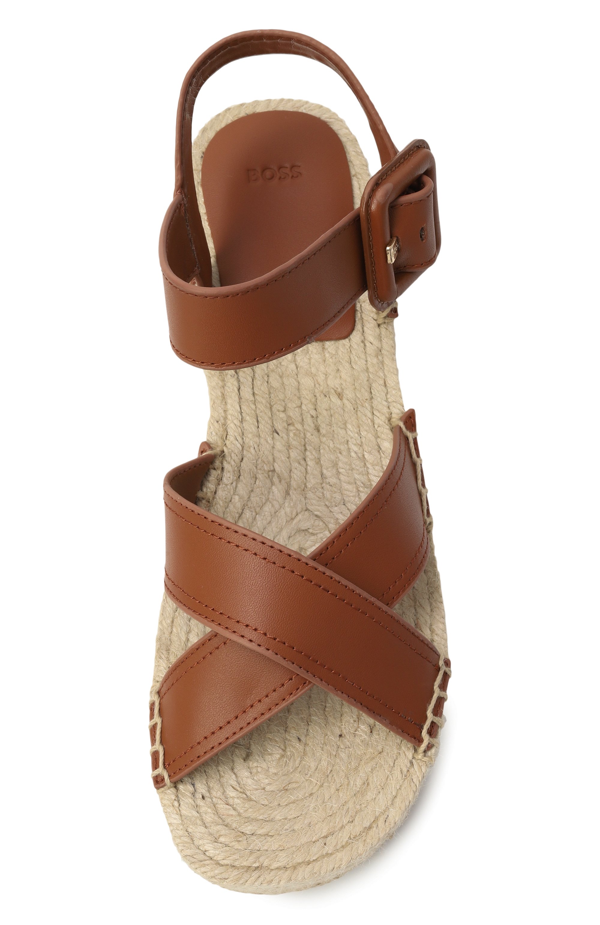 Кожаные босоножки machica BOSS, арт. 50542356, фото 6