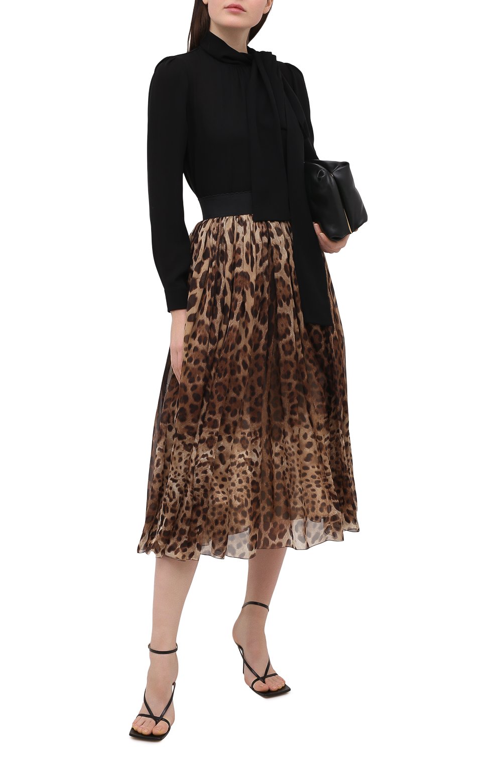 Шелковая юбка DOLCE & GABBANA, арт. F4B0PT/FS1AR, фото 2