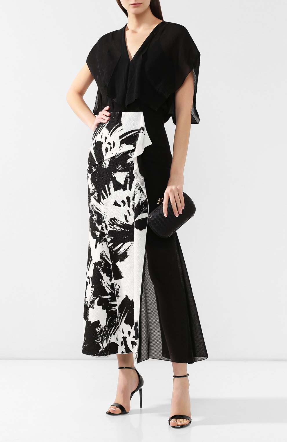 Платье из смеси вискозы и хлопка ROLAND MOURET, арт. PS19/S0504/F0269, фото 2