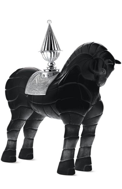 Скульптура black and chrome horse DAUM, арт. 03616