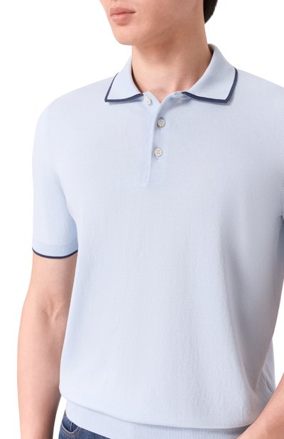 Хлопковое поло GRAN SASSO, арт. 57175/20613, фото 5