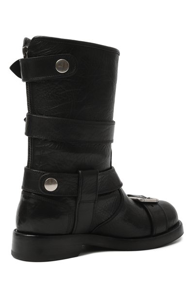 Кожаные ботинки bernini DOLCE & GABBANA, арт. CT1106/AW352, фото 5