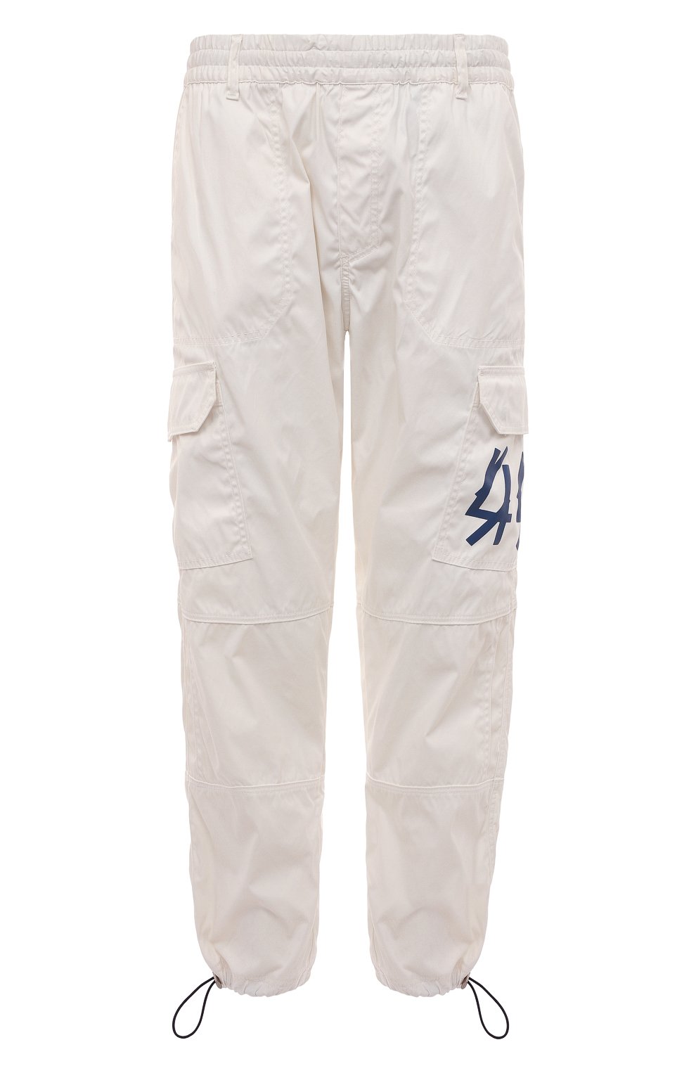 Джоггеры 44 LABEL GROUP белого цвета по цене 49750 руб., арт. B0030124/FA166/001, фото 1 Джоггеры 44 LABEL GROUP, арт. B0030124/FA166/001, фото 1