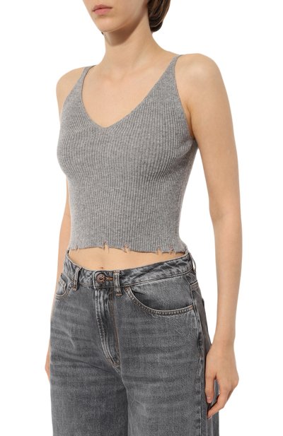 Кашемировый топ AND THE BRAND, арт. W24-TP023-1401-901, фото 3