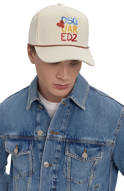 Мужская хлопковая бейсболка DSQUARED2, арт. BCM0920