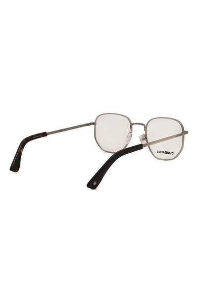Оправа DSQUARED2 серебряного цвета по цене 21300 руб., арт. D20054 6LB, фото 5 Оправа DSQUARED2, арт. D20054 6LB, фото 5