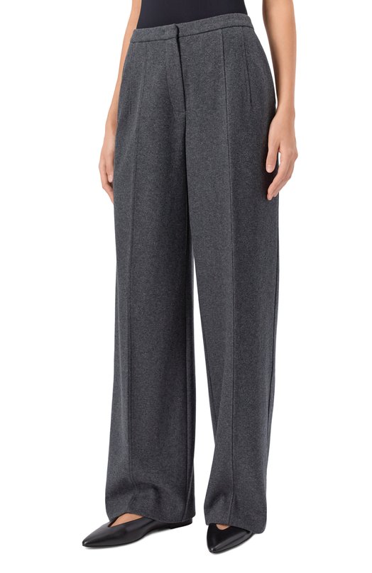 Брюки из шерсти и хлопка 12 STOREEZ 134997 Серый  134997 Фото 3