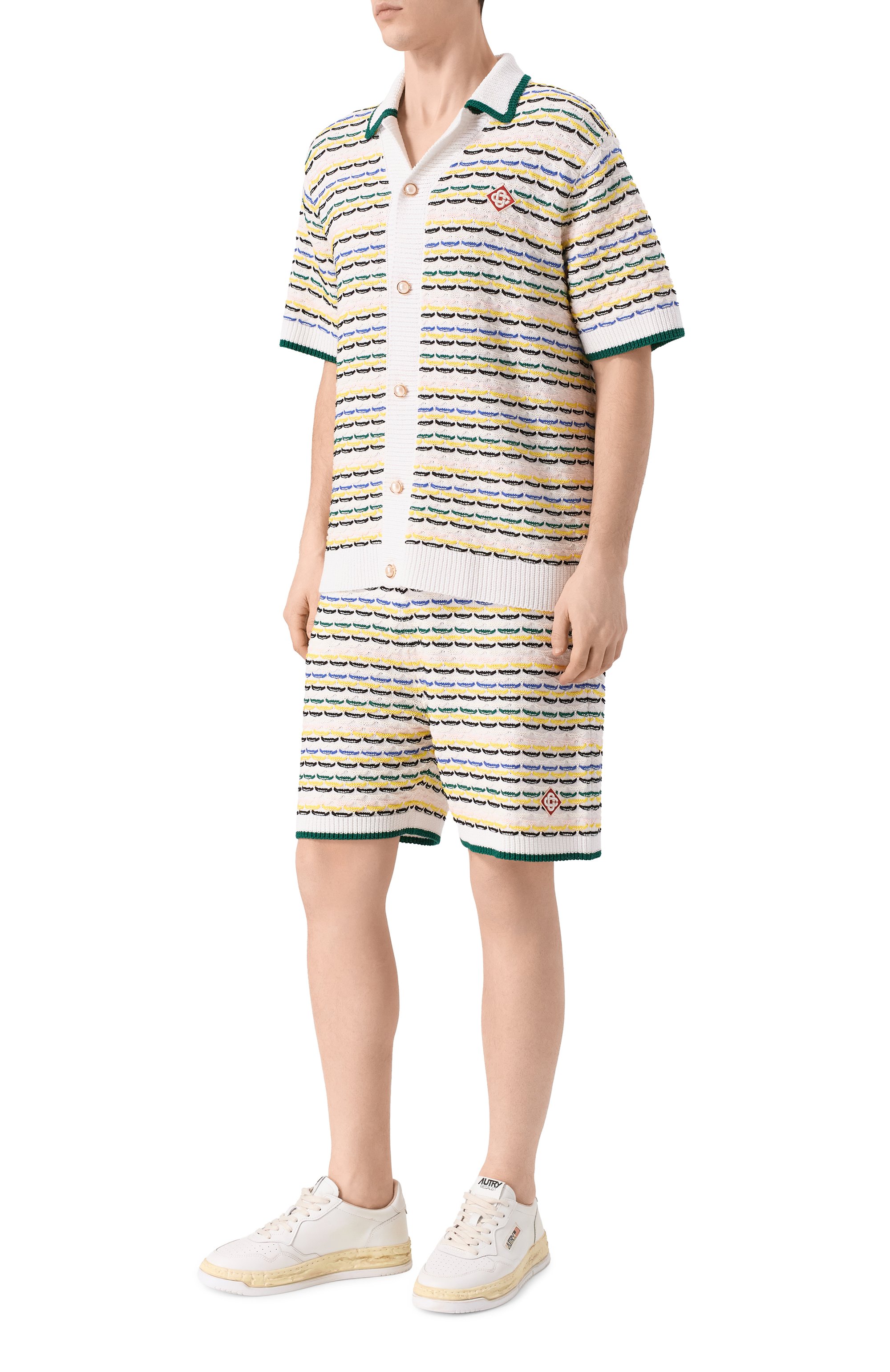 Хлопковая рубашка CASABLANCA, арт. M-SP26-KW-1209-01, фото 2