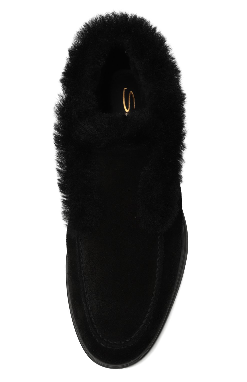 Замшевые ботинки yalta SANTONI, арт. WUYA58457NERAPFRN01, фото 6