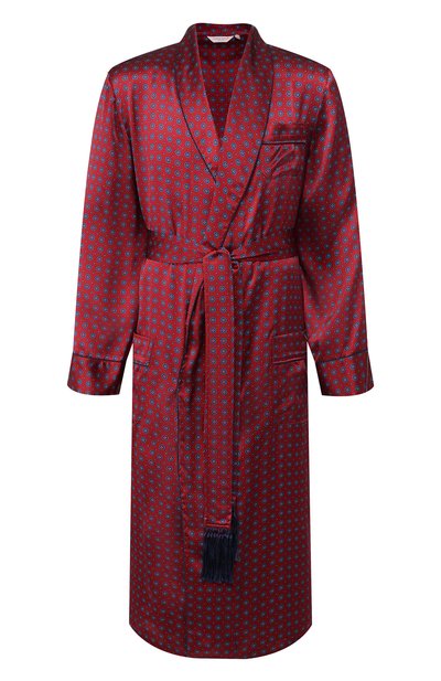 Шелковый халат DEREK ROSE, арт. 5535-BRIN052, фото 1