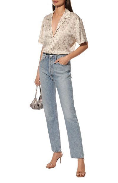 Кожаные босоножки ribbon GIANVITO ROSSI, арт. G32201.85RIC.VERPRAL, фото 2