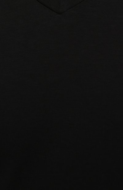 Хлопковая футболка ZEGNA, арт. N2M800050, фото 5