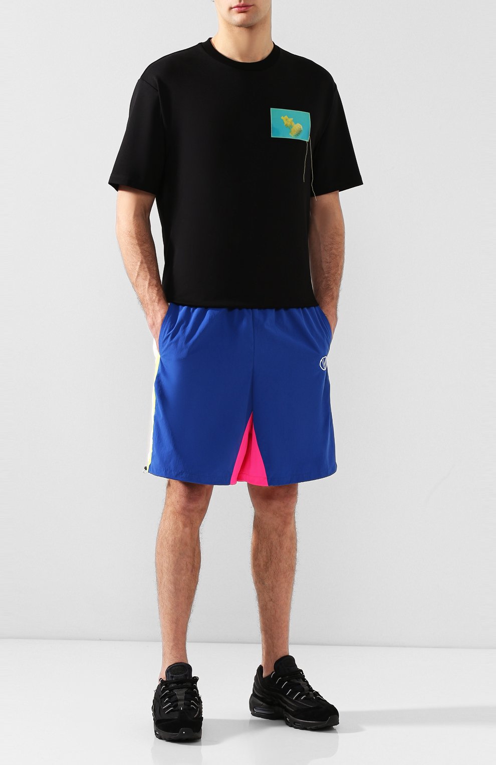 Комбинированные кроссовки comme des garcons x nike air max 95 NIKELAB, арт. PE-K101-002, фото 2