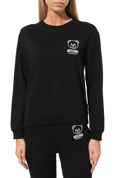 Хлопковый свитшот MOSCHINO, арт. A1706/4422, фото 3