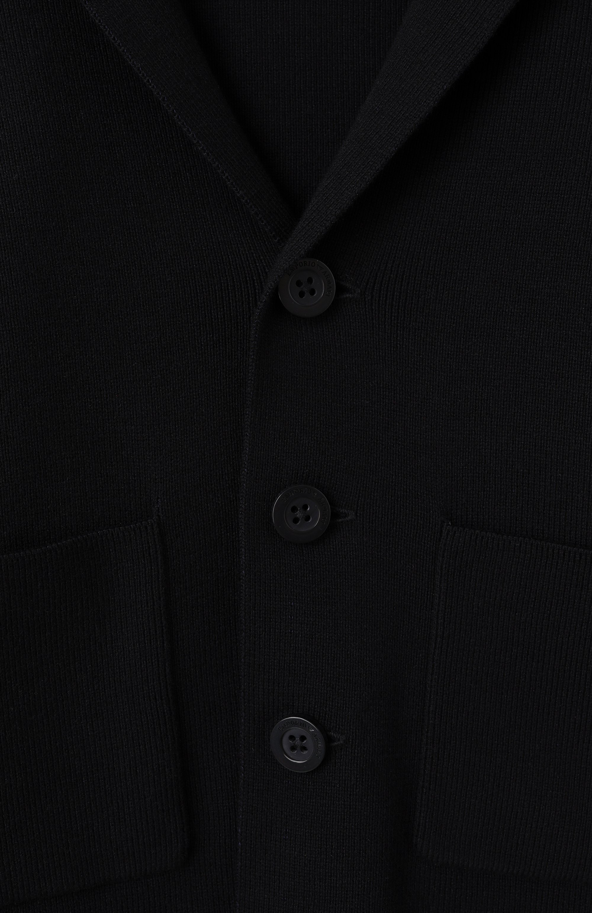 Пиджак из хлопка и вискозы EMPORIO ARMANI, арт. EB000299/AF14754, фото 3