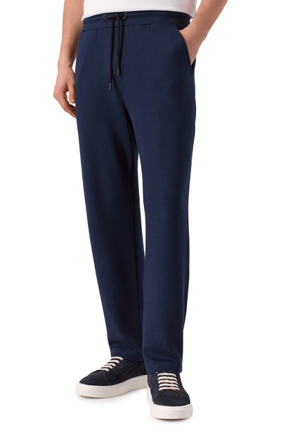 Брюки из вискозы KITON, арт. UMM069201, фото 3