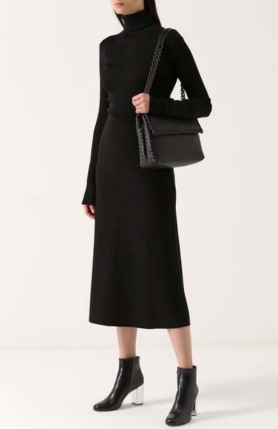 Шелковая водолазка фактурной вязки TOM FORD, арт. MAK652/YAX037, фото 2