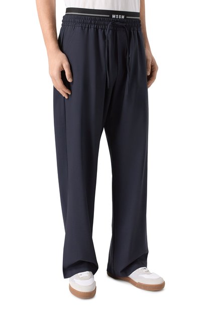 Шерстяные брюки MSGM, арт. 4040MP13/267100, фото 3