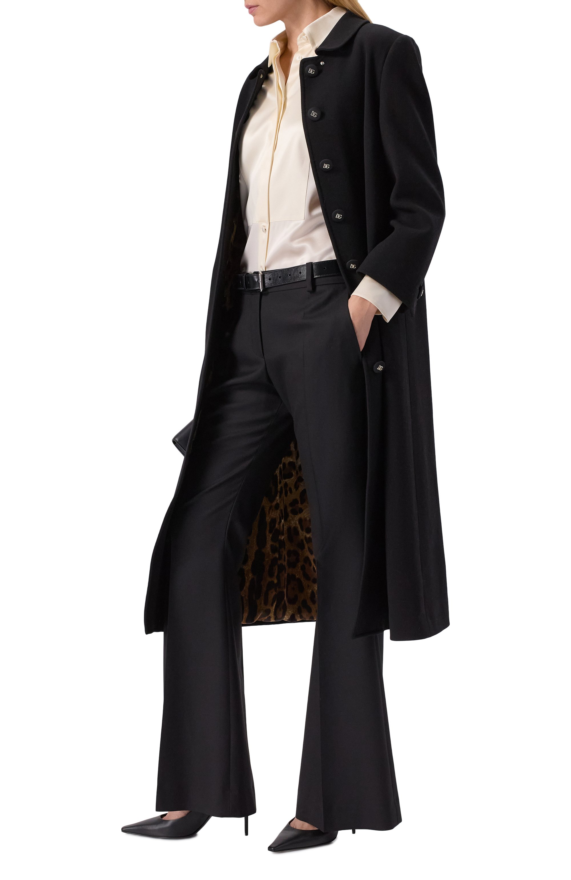 Атласная блузка DOLCE & GABBANA, арт. F5R35T/FU1AU, фото 2