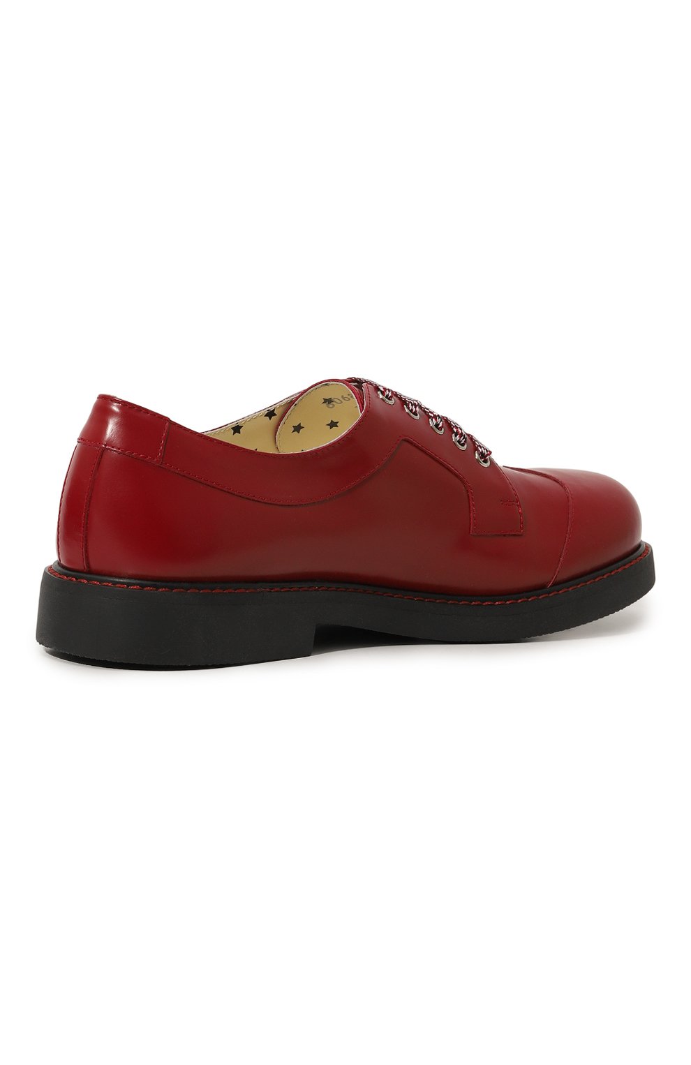 Кожаные дерби GUCCI, арт. 606813 D7300, фото 3