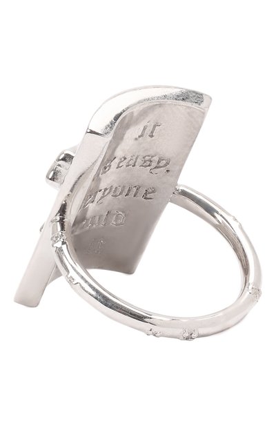 Кольцо LEVASHOVAELAGINA серебряного цвета по цене 20000 руб., арт. easy/r, фото 3 Кольцо LEVASHOVAELAGINA, арт. easy/r, фото 3