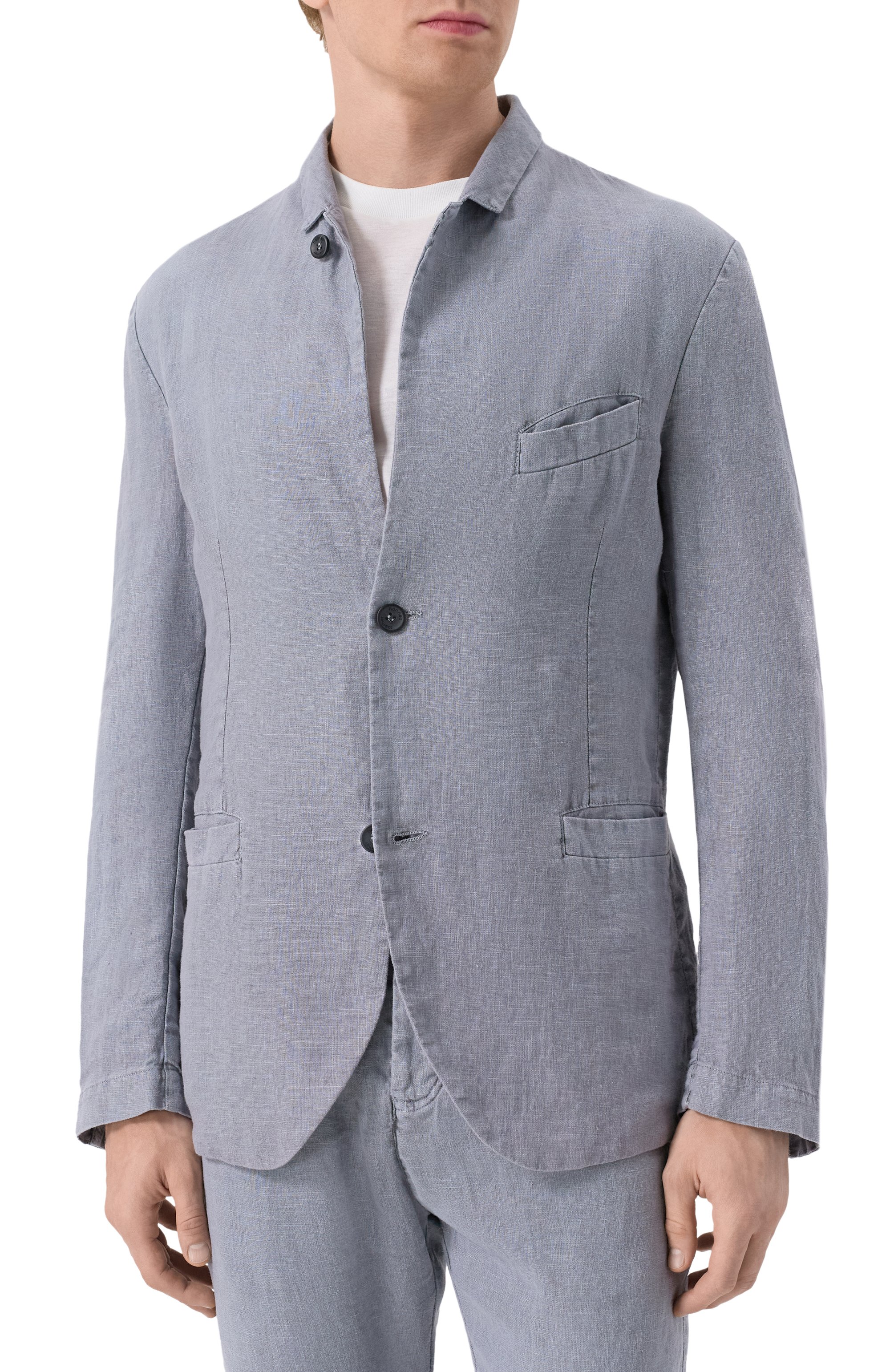 Льняной пиджак HANNES ROETHER, арт. ZUN22DER.602/, фото 5