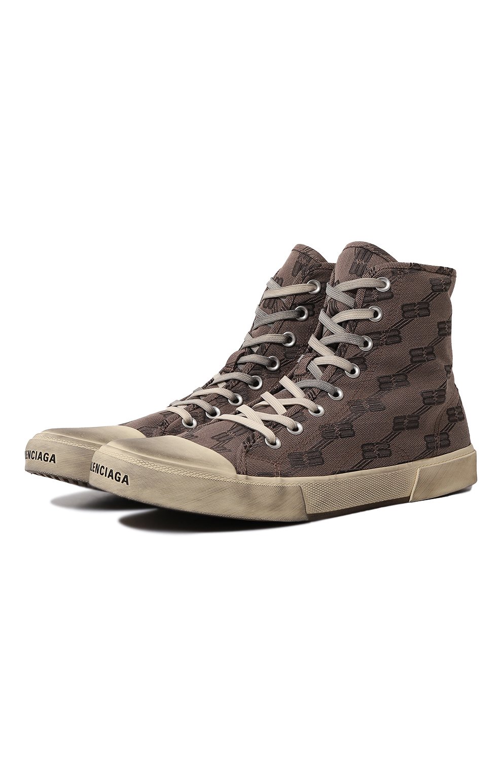 Текстильные кеды paris BALENCIAGA, арт. 688752/W3RQ1, фото 1