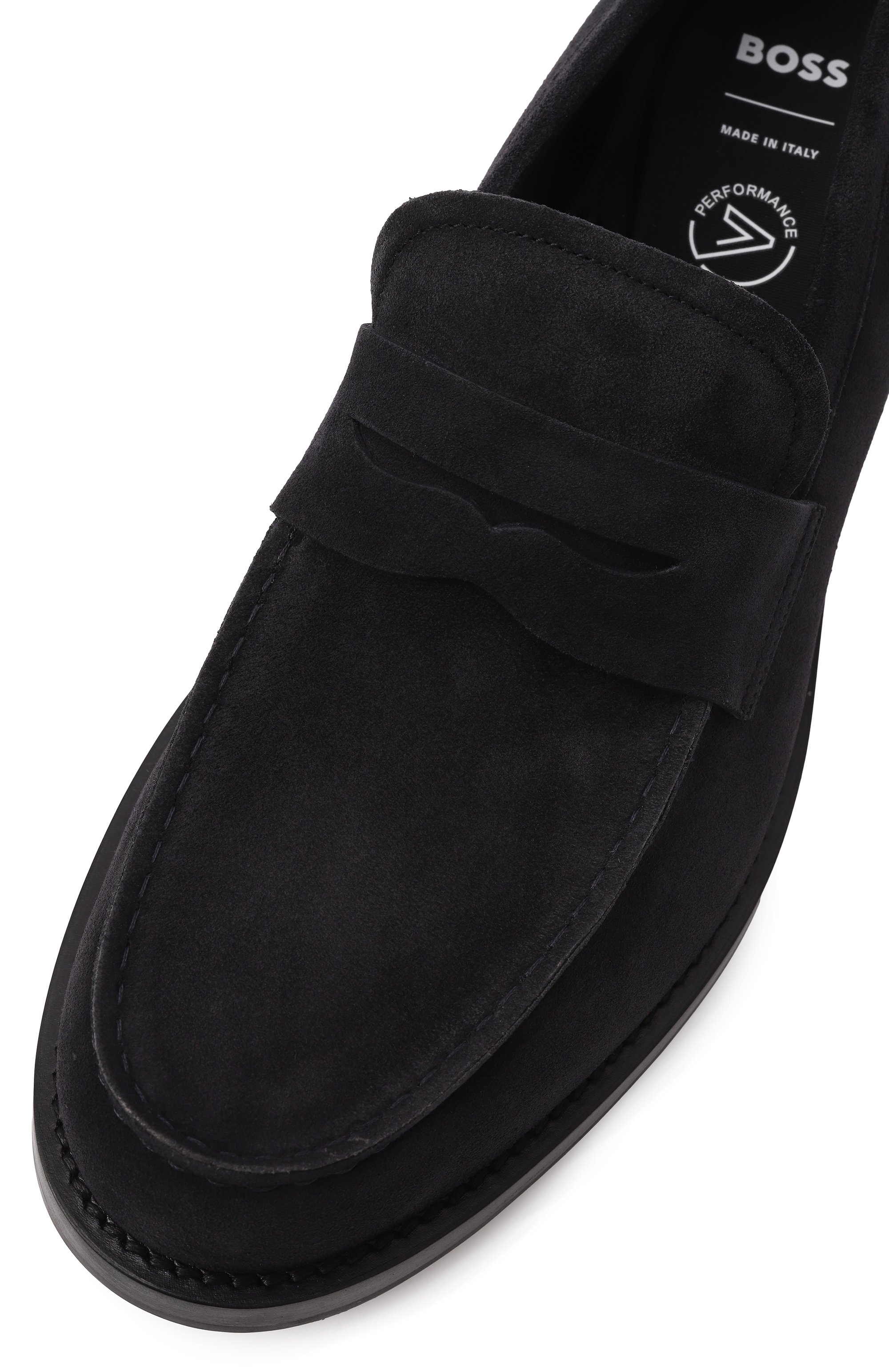 Замшевые пенни-лоферы dressletic BOSS, арт. 50536637, фото 7