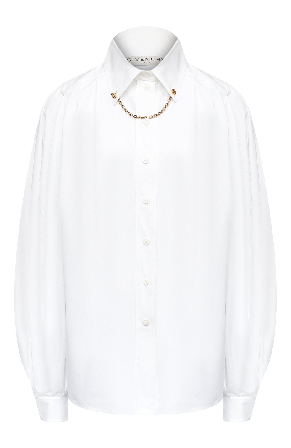 Хлопковая рубашка GIVENCHY, арт. BW60NJ130A, фото 1
