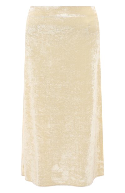 Юбка из вискозы JIL SANDER кремового цвета по цене 79950 руб., арт. J02MA0025-J65006, фото 1 Юбка из вискозы JIL SANDER, арт. J02MA0025-J65006, фото 1