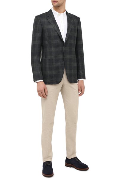 Пиджак из шерсти и шелка ZEGNA, арт. 859500/122520, фото 2