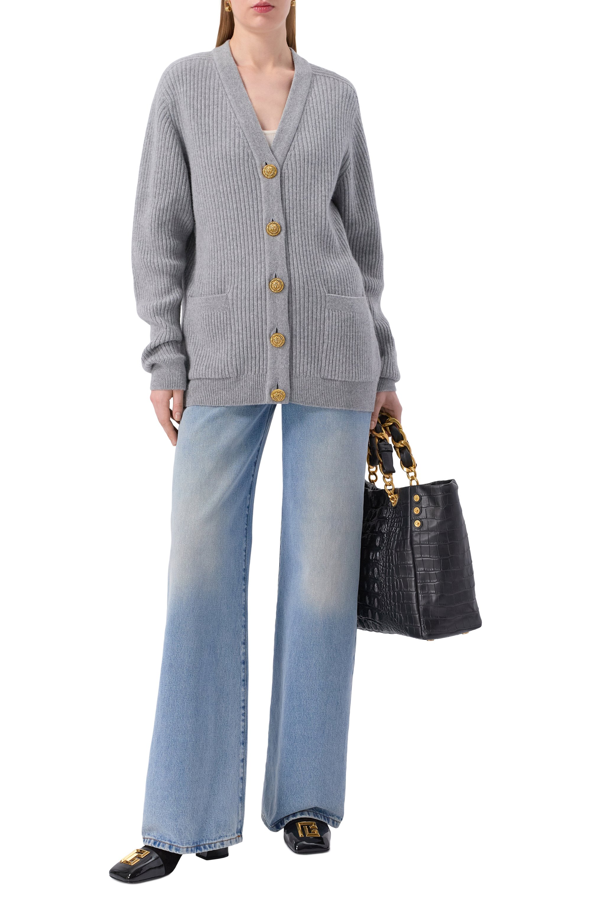 Замшевые ботильоны edna 70 BALMAIN, арт. FN0TE036/LCSV, фото 3