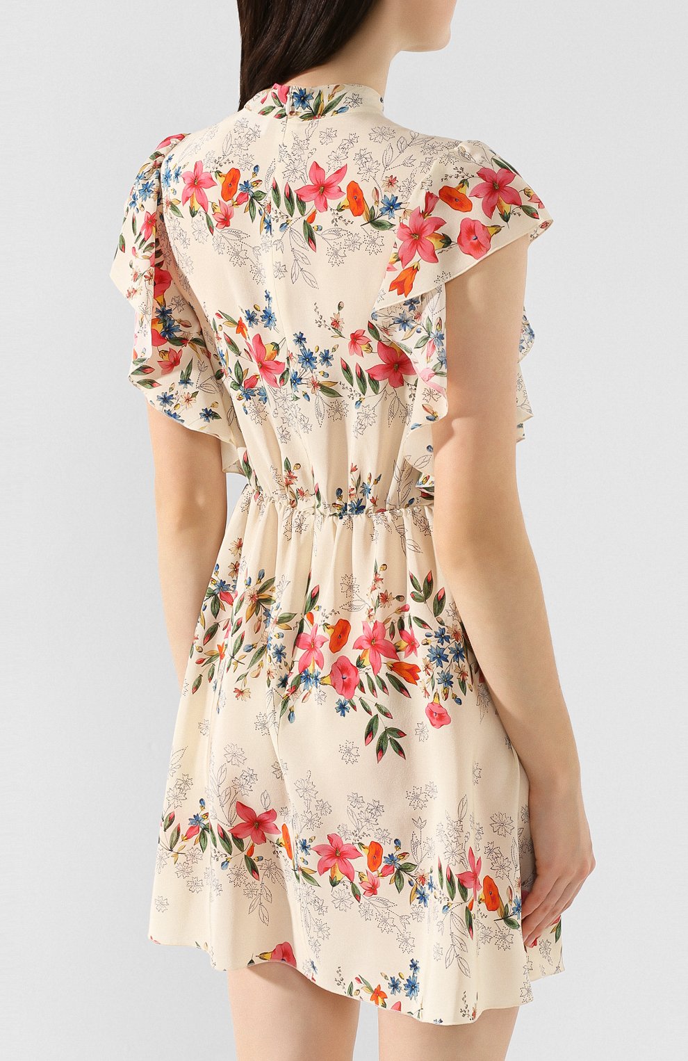 Шелковое платье REDVALENTINO, арт. TR3VAL60/4RV, фото 4