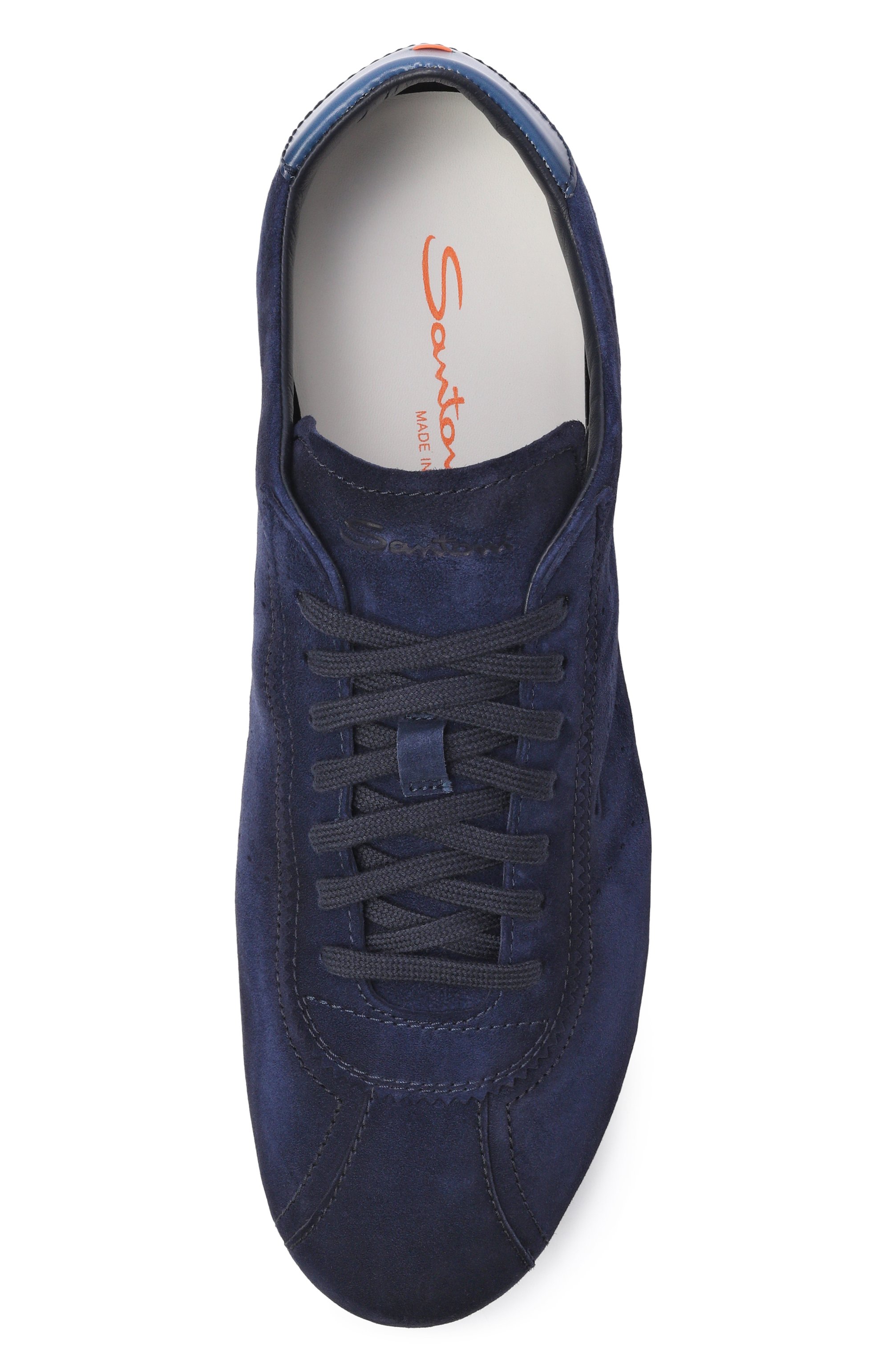 Замшевые кеды yorker SANTONI, арт. MBYG22157TIRTS0G, фото 5